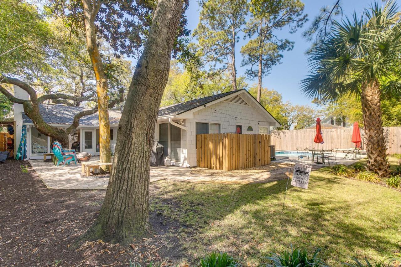 Spacious St Simons Island Vacation Rental With Pool! St. Simons Island Buitenkant foto